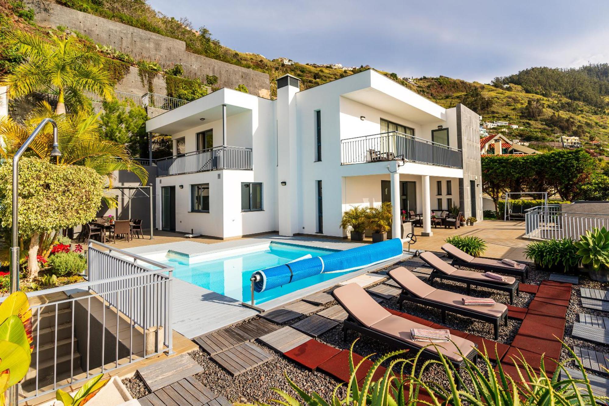 Villa Nunes, Big Holiday House With Private Pool Calheta  Zewnętrze zdjęcie