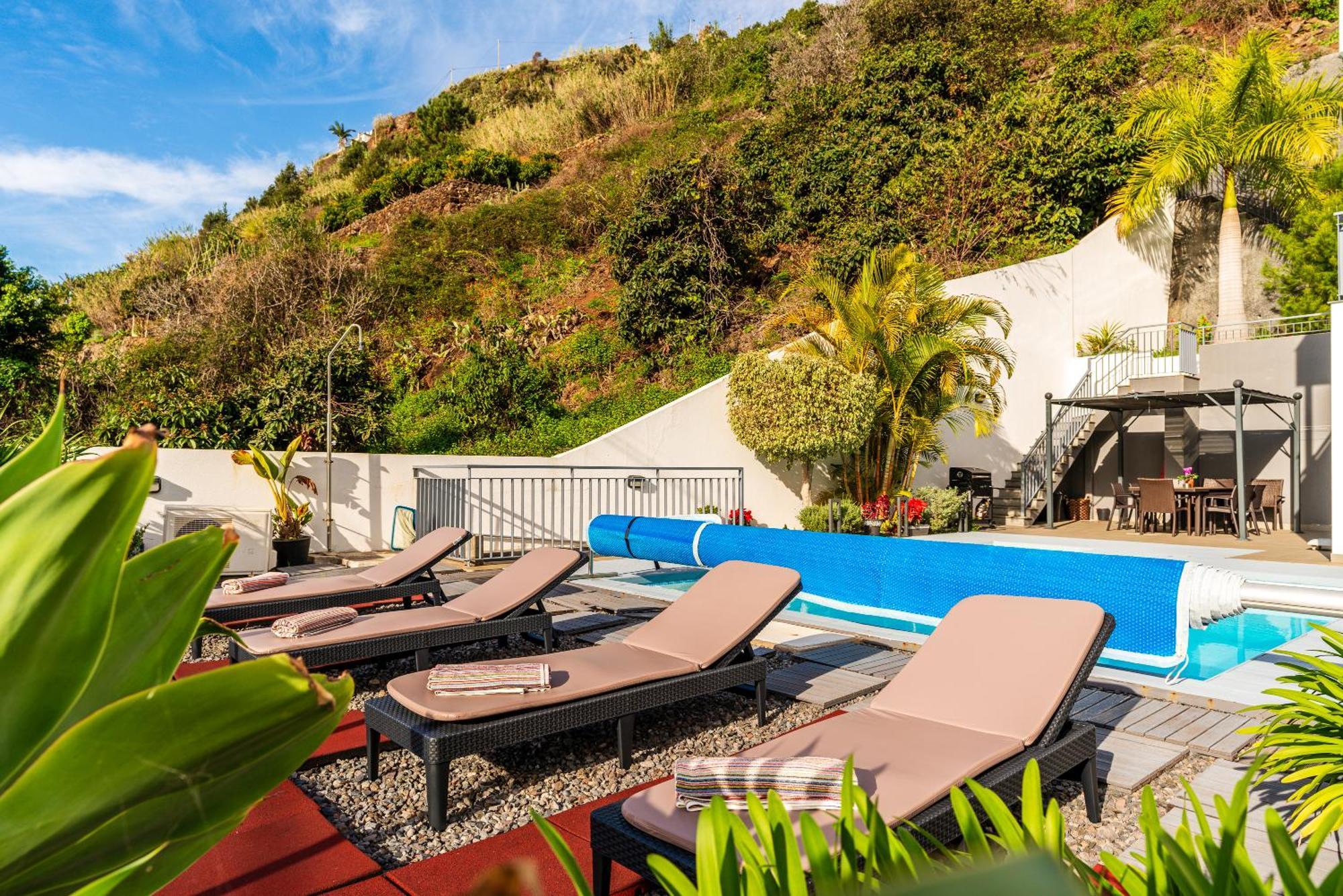 Villa Nunes, Big Holiday House With Private Pool Calheta  Zewnętrze zdjęcie