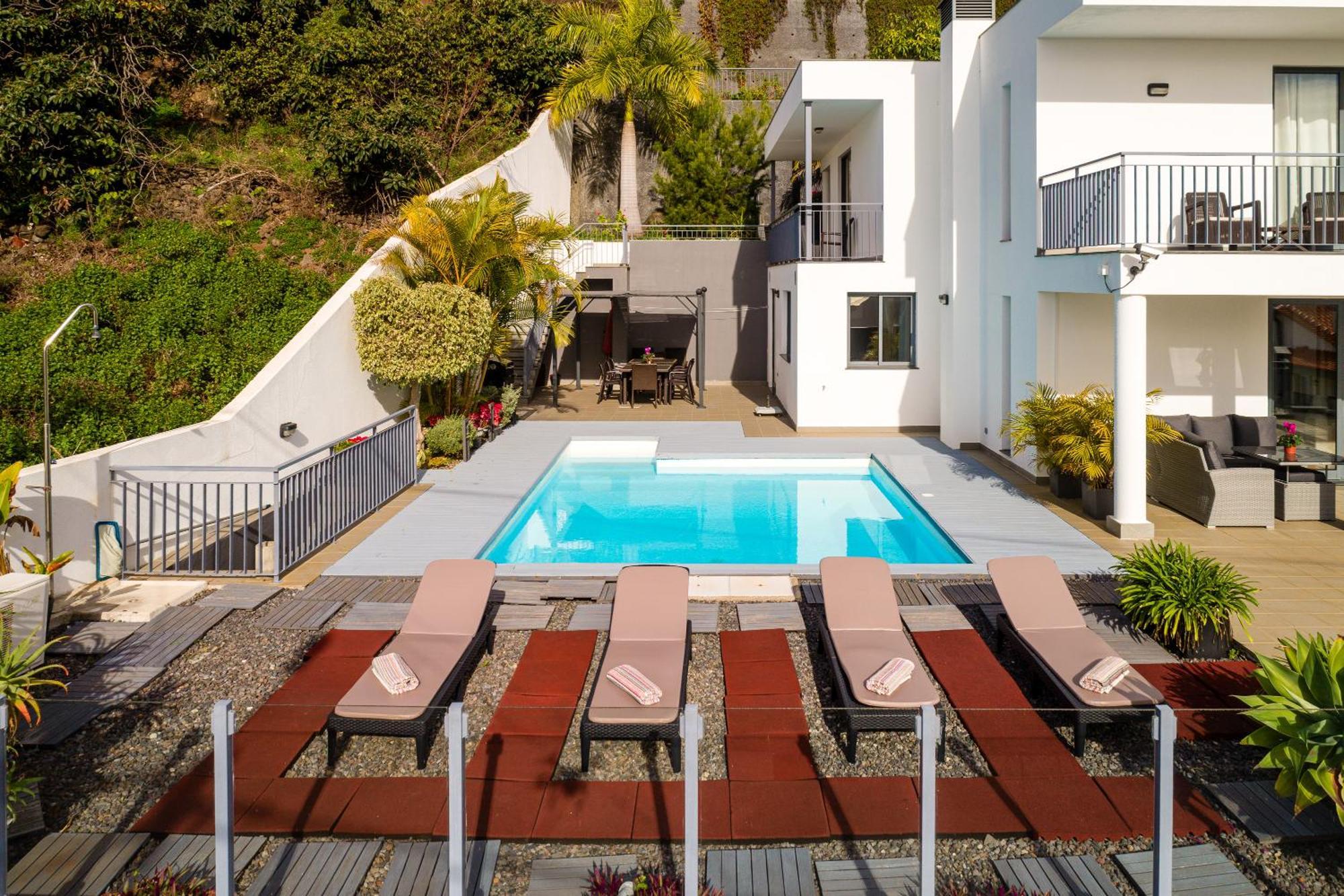 Villa Nunes, Big Holiday House With Private Pool Calheta  Zewnętrze zdjęcie