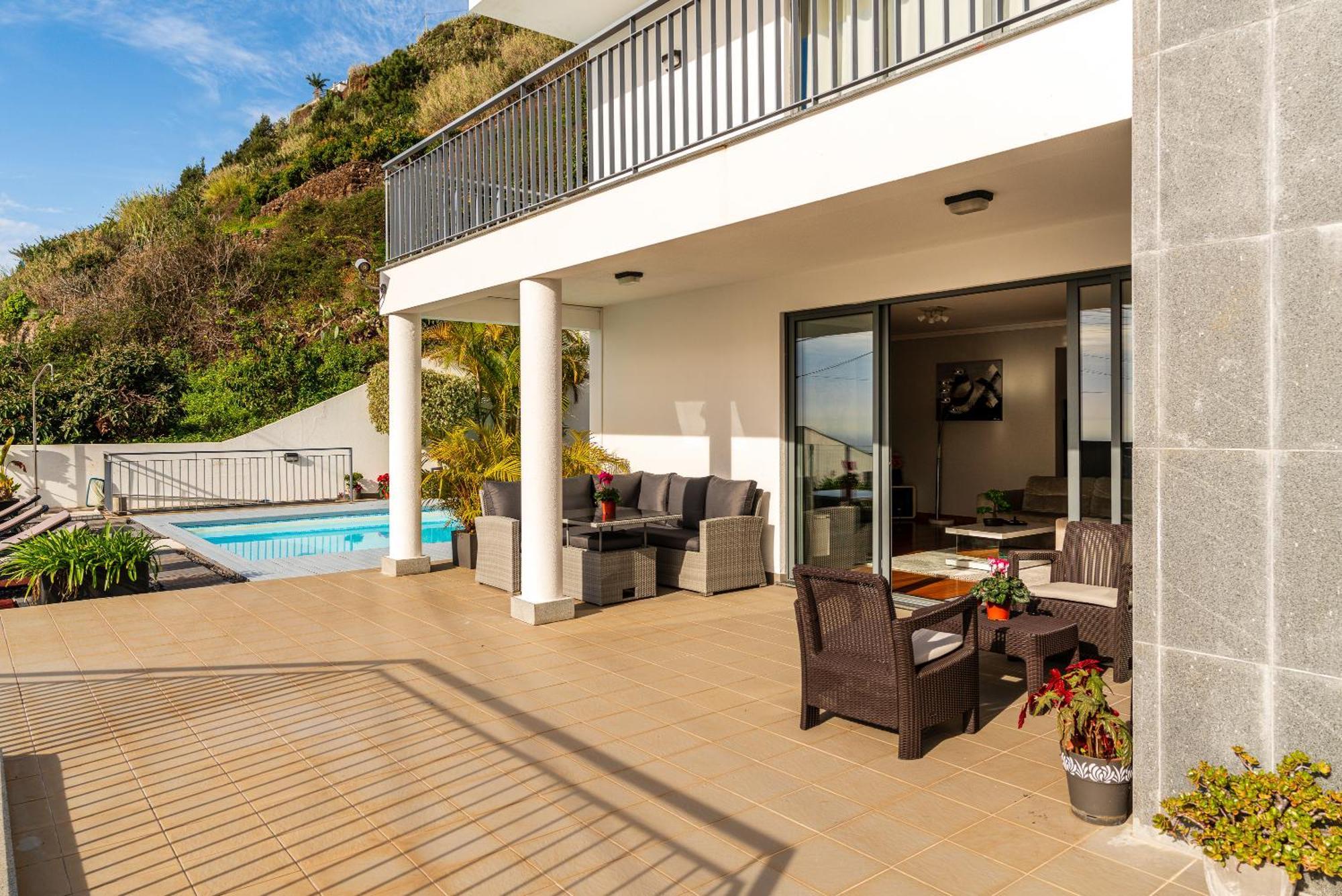 Villa Nunes, Big Holiday House With Private Pool Calheta  Zewnętrze zdjęcie